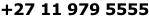 +27 11 979 5555